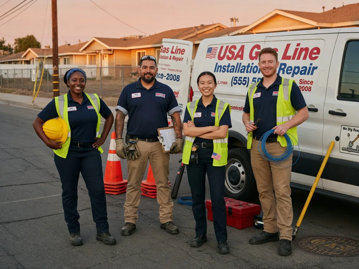 Gas Line Installation company in Runge, TX